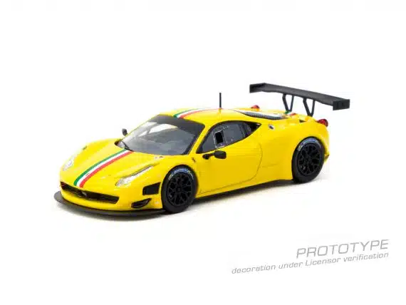 Tarmac Works 1:64 ROAD64 Ferrari 458 Italia GT3 Yellow T64R-073-YL