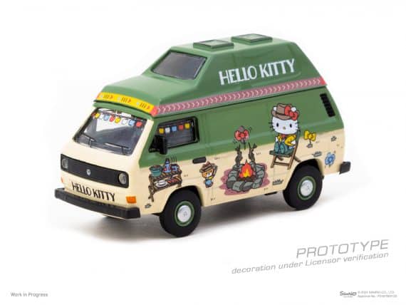 Volkswagen T3 Van Hello Kitty Camping