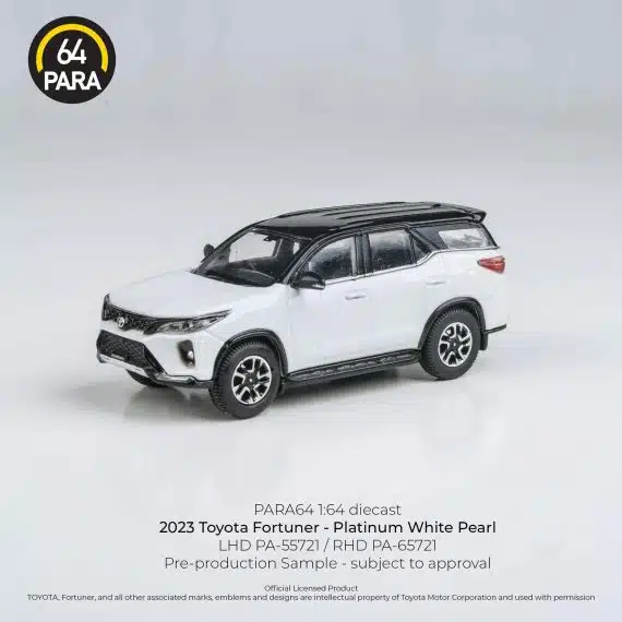 BMC Toyota Fortuner platinum White PB-65721