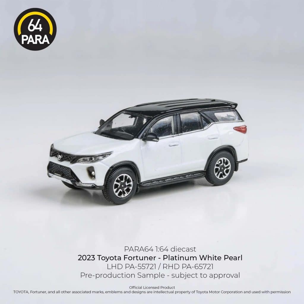 BMC Toyota Fortuner platinum White PB-65721