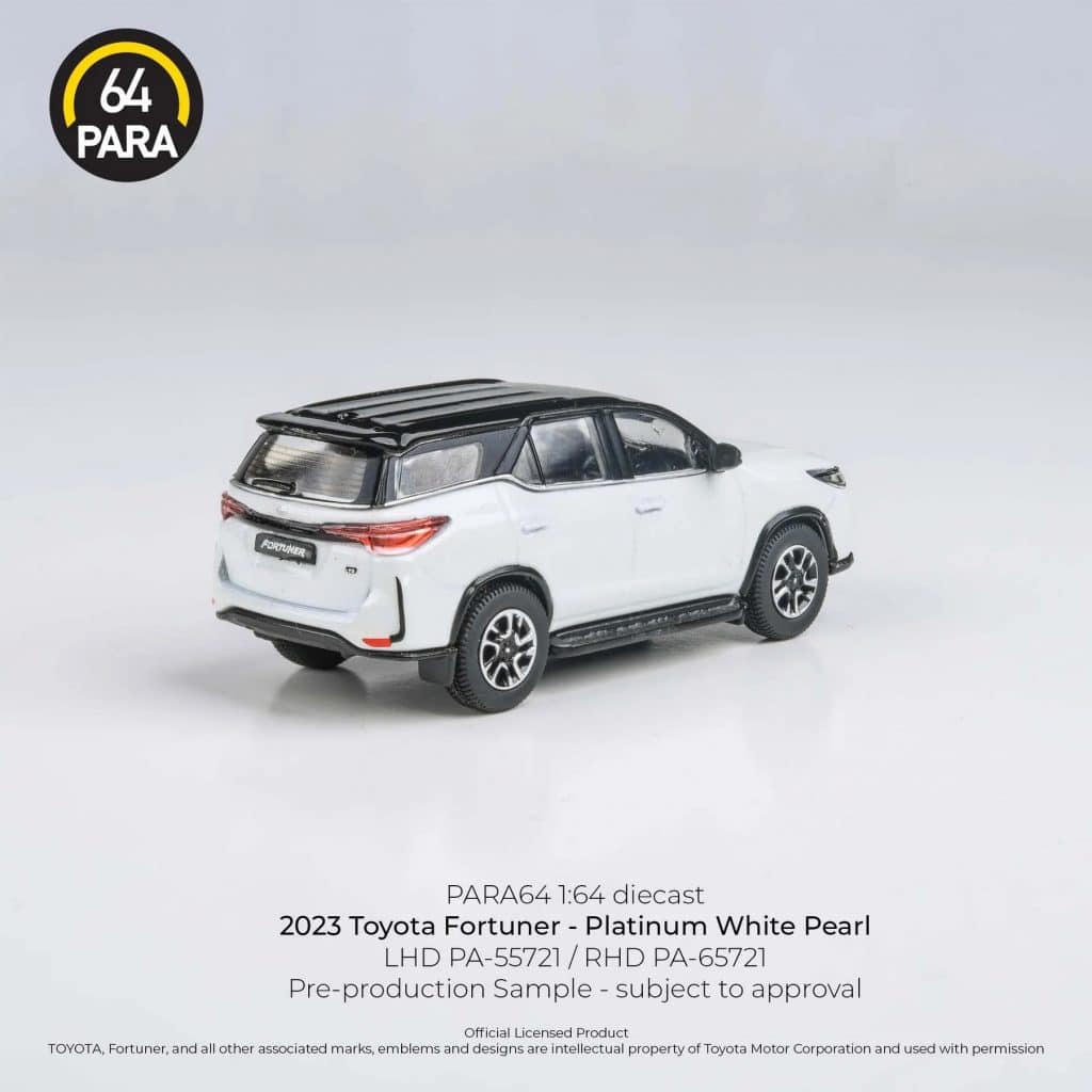 BMC Toyota Fortuner platinum White PB-65721