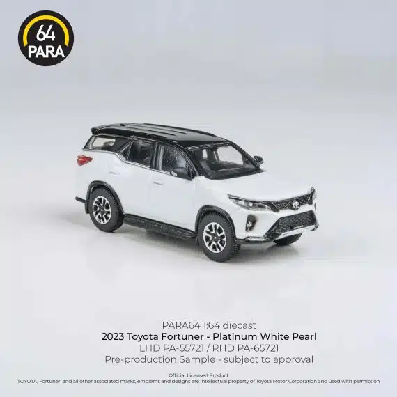 BMC Toyota Fortuner platinum White PB-65721