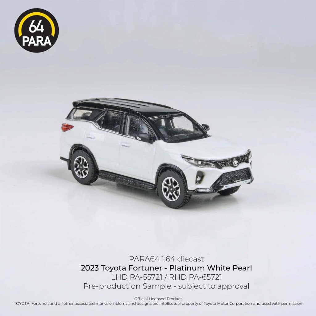 BMC Toyota Fortuner platinum White PB-65721