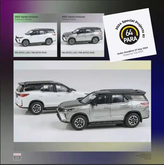 BMC Toyota Fortuner platinum White PB-65721