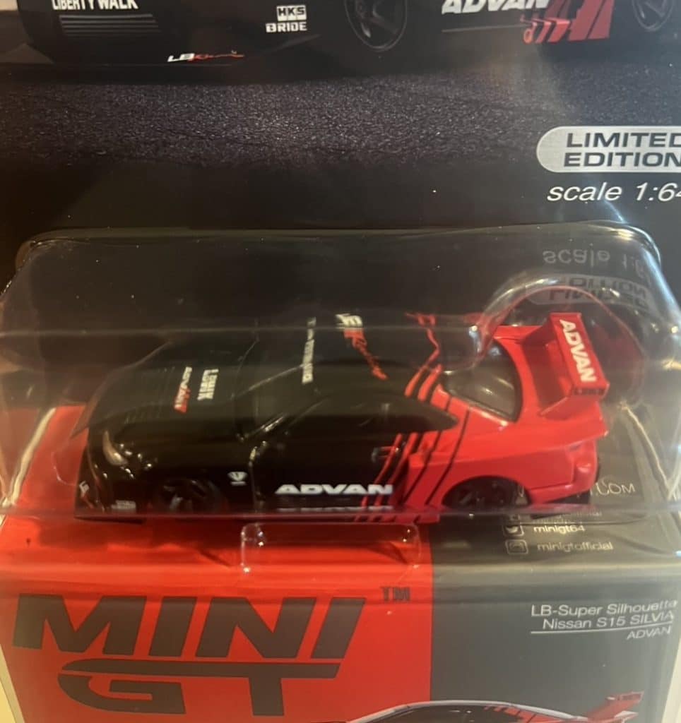 Nissan LB-Super Silhouette S15 SILVIA ADVAN Blister Packaging MGT00649-MJ