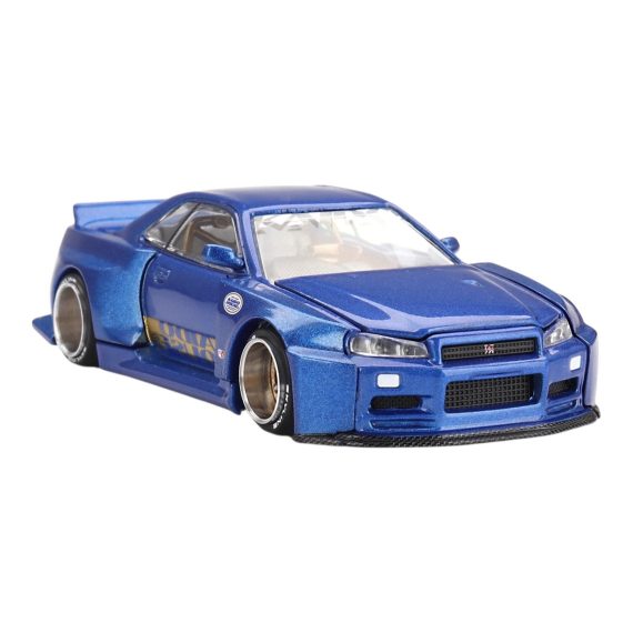 MINI GT No.158 Kaido House Nissan Skyline GT-R (R34) Kaido Works (V2 Aero) SHINJUKU V2 KHMG158
