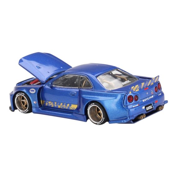 MINI GT No.158 Kaido House Nissan Skyline GT-R (R34) Kaido Works (V2 Aero) SHINJUKU V2 KHMG158