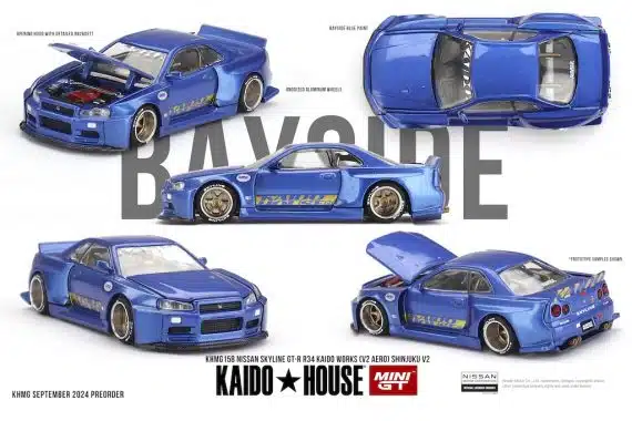 Kaido House Nissan Skyline GT-R (R34) Kaido Works (V2 Aero) SHINJUKU V2