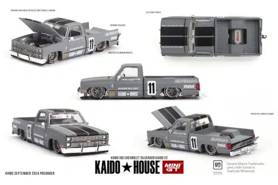 MINI GT No.160 Kaido House Chevrolet Silverado KAIDO V2 KHMG160