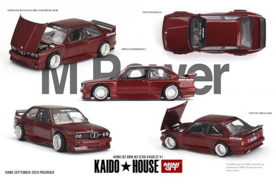 MINI GT No.162 BMW M3 (E30) Kaido GT V1 KHMG162