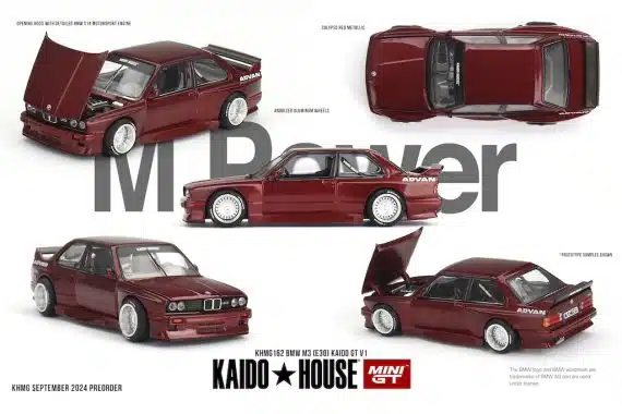 MINI GT No.162 BMW M3 (E30) Kaido GT V1 KHMG162