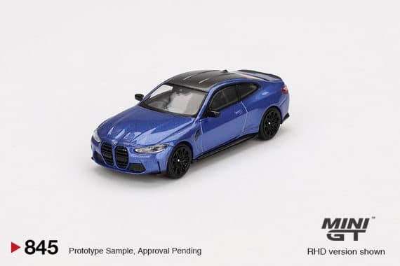 MINI GT No.845 BMW M4 Competition (G82) Portimao Blue MGT00845