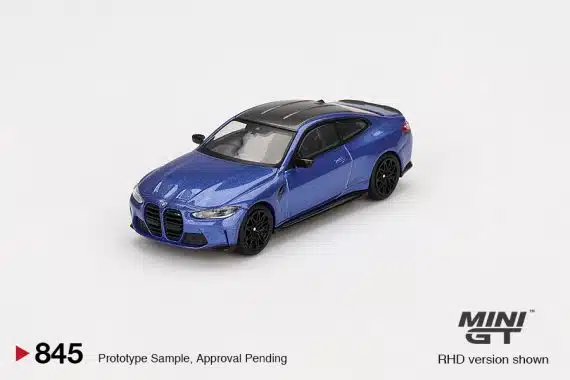 MINI GT No.845 BMW M4 Competition (G82) Portimao Blue MGT00845
