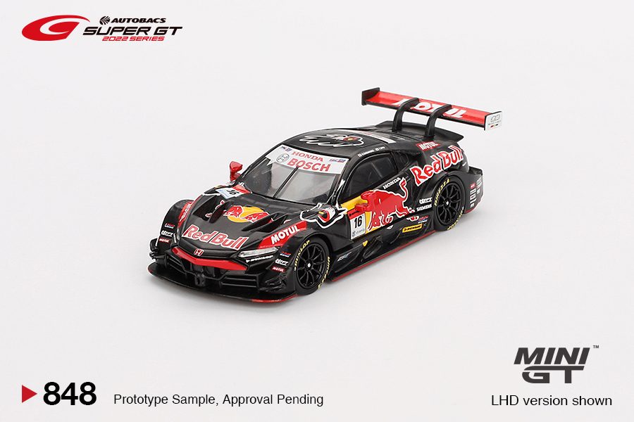 Honda NSX-GT "Type S" GT500 #16 "Red Bull MOTUL MUGEN NSX-GT" TEAM Red Bull MUGEN 2022