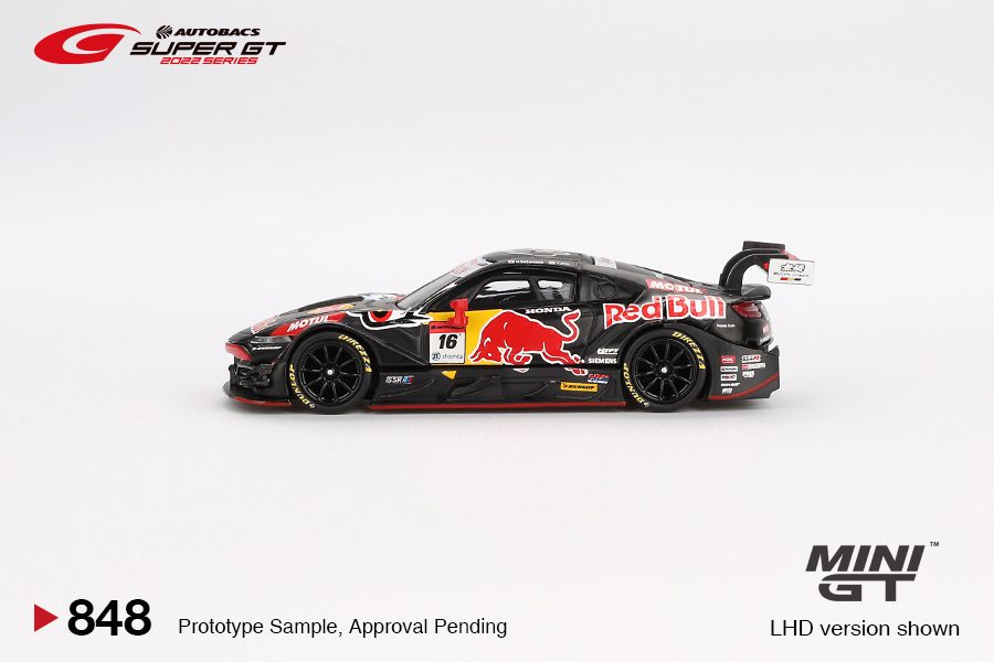 Honda NSX-GT "Type S" GT500 #16 "Red Bull MOTUL MUGEN NSX-GT" TEAM Red Bull MUGEN 2022