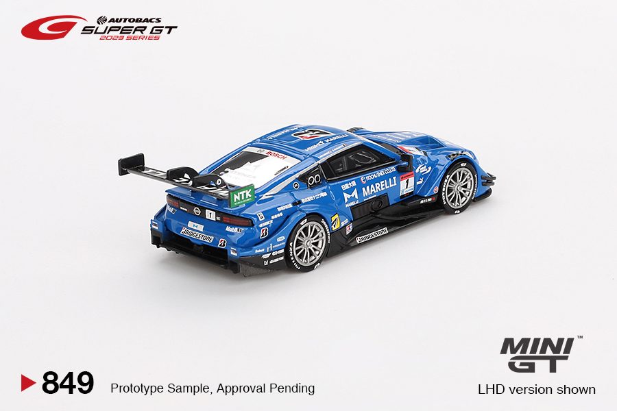 Nissan Z GT500 #1 "MARELLI IMPUL Z" TEAM IMPUL 2023 SUPER GT SERIES