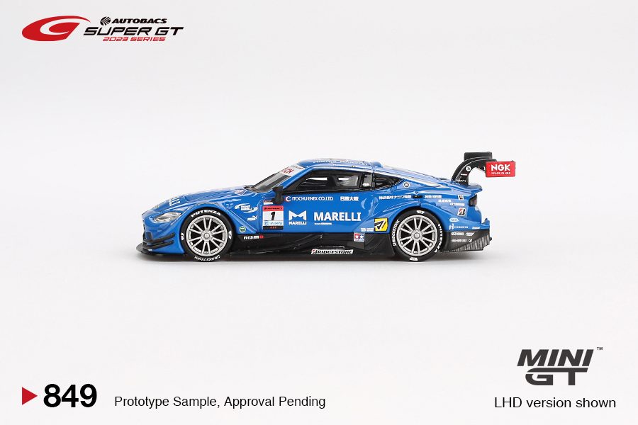 Nissan Z GT500 #1 "MARELLI IMPUL Z" TEAM IMPUL 2023 SUPER GT SERIES