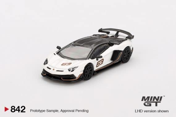 Lamborghini Aventador SVJ 63 Bianco Asopo MGT00842