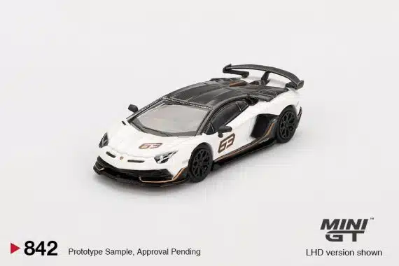 Lamborghini Aventador SVJ 63 Bianco Asopo MGT00842