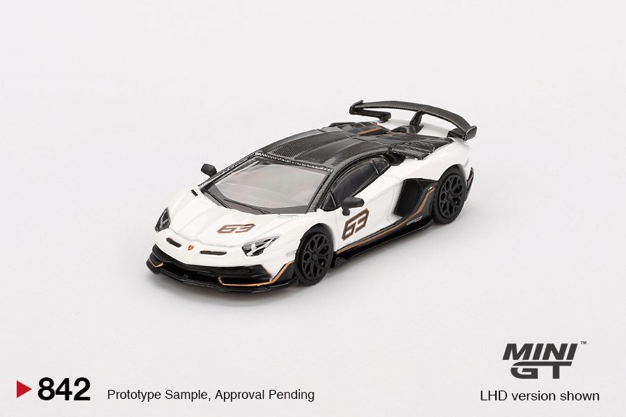 Lamborghini Aventador SVJ 63 Bianco Asopo MGT00842