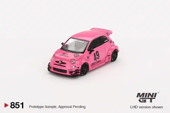 ABARTH 595 LB-WORKS x Abas Works Pink MGT00851