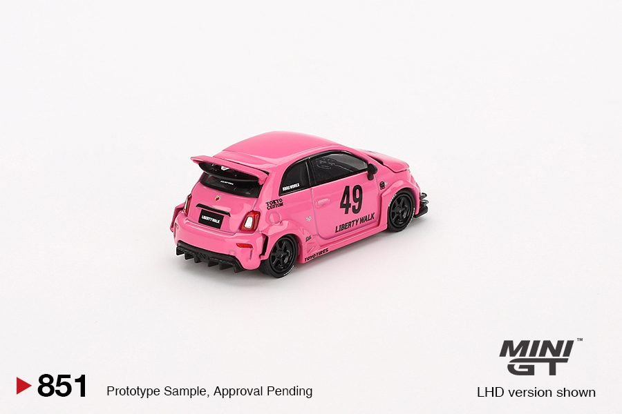 ABARTH 595 LB-WORKS x Abas Works Pink MGT00851