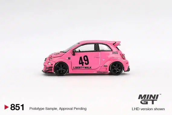 ABARTH 595 LB-WORKS x Abas Works Pink MGT00851