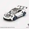 Porsche 911 (992) GT3 RS Weissach Package White with Indigo Blue MGT00853