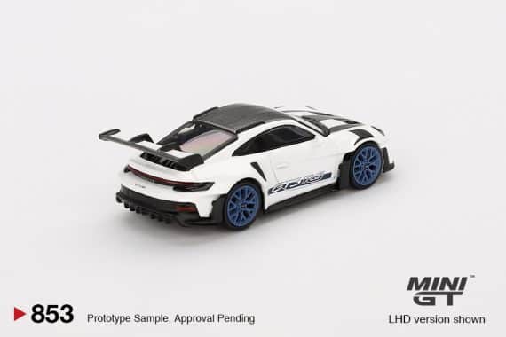 Porsche 911 (992) GT3 RS Weissach Package White with Indigo Blue MGT00853