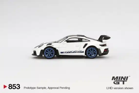 Porsche 911 (992) GT3 RS Weissach Package White with Indigo Blue MGT00853