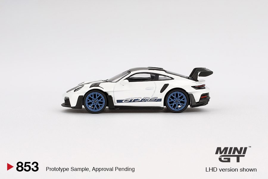 Porsche 911 (992) GT3 RS Weissach Package White with Indigo Blue MGT00853