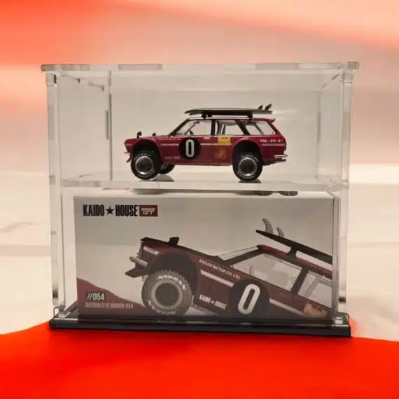 TOWNHOB Acrylic Box Display 1/64 Scale Die-cast Model Car 101
