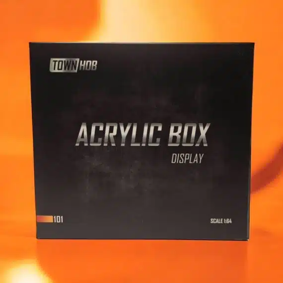 TOWNHOB Acrylic Box Display 1/64 Scale Die-cast Model Car 101