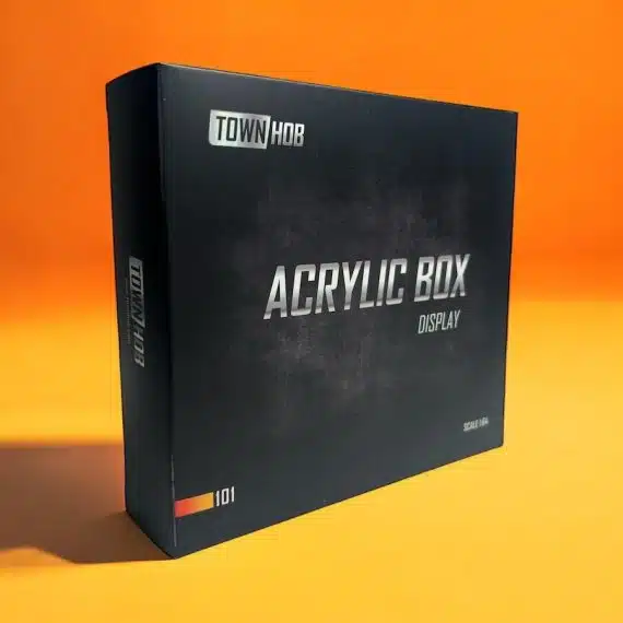 TOWNHOB Acrylic Box Display 1/64 Scale Die-cast Model Car 101