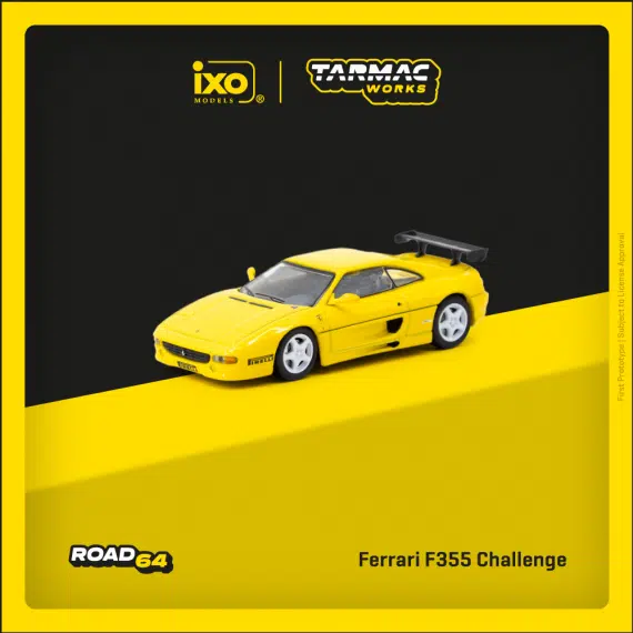 ROAD64 Ferrari F355 Challenge Yellow T64R-083-YL