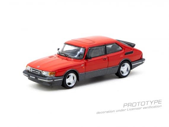 Tarmac Works 1:64 GLOBAL64 Saab 900 Turbo Red T64G-056-RE