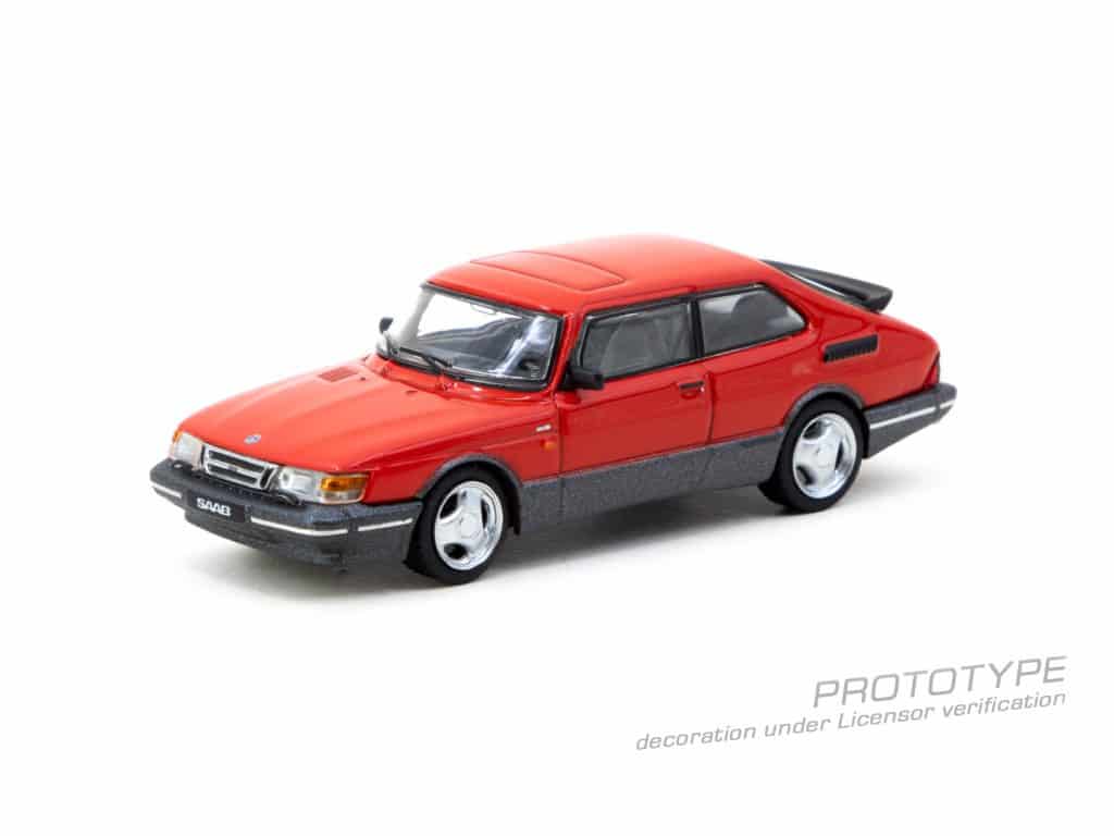 Tarmac Works 1:64 GLOBAL64 Saab 900 Turbo Red T64G-056-RE