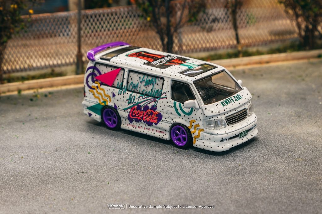 HOBBY64 Toyota Hiace Wagon Custom Coca-Cola Delivery Van T64-078-CC