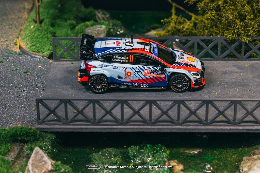 HOBBY64 Hyundai i20 N Rally1 Hybrid Rallye Monte-Carlo 2024 Winner Thierry Neuville / Martijn Wydaeghe T64-089-24MCR11
