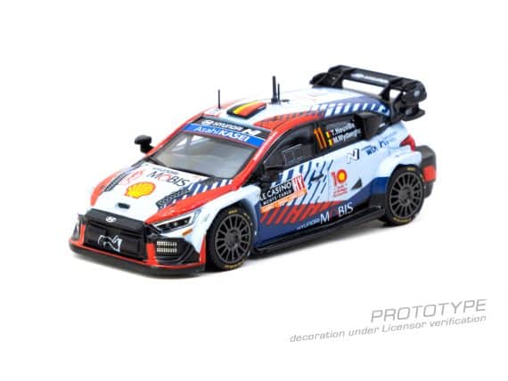 HOBBY64 Hyundai i20 N Rally1 Hybrid Rallye Monte-Carlo 2024 Winner Thierry Neuville / Martijn Wydaeghe T64-089-24MCR11