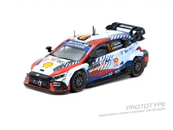 HOBBY64 Hyundai i20 N Rally1 Hybrid Rallye Monte-Carlo 2024 Winner Thierry Neuville / Martijn Wydaeghe T64-089-24MCR11