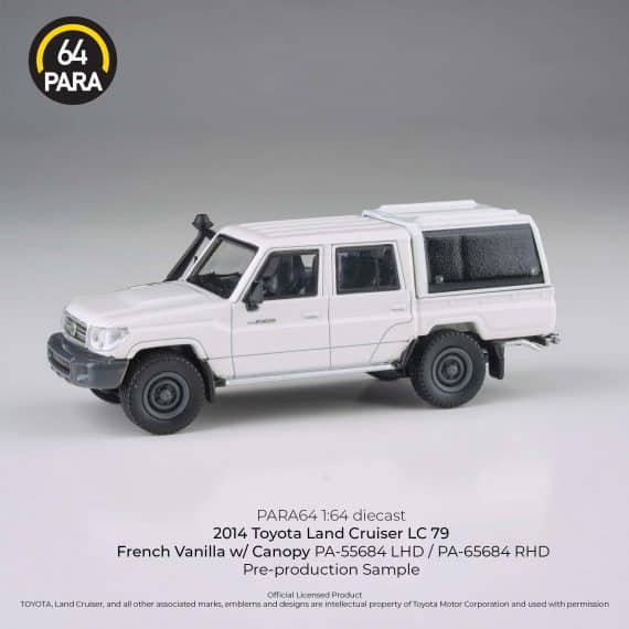 Toyota Land Cruiser 79 French Vanilla w/canopy PA-65684
