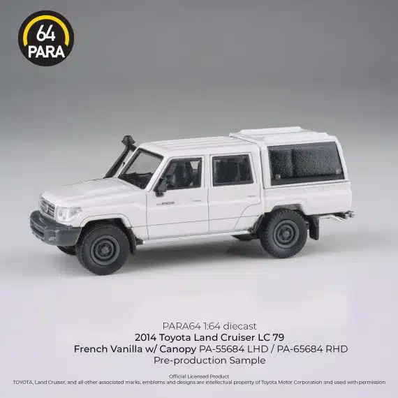 Toyota Land Cruiser 79 French Vanilla w/canopy PA-65684