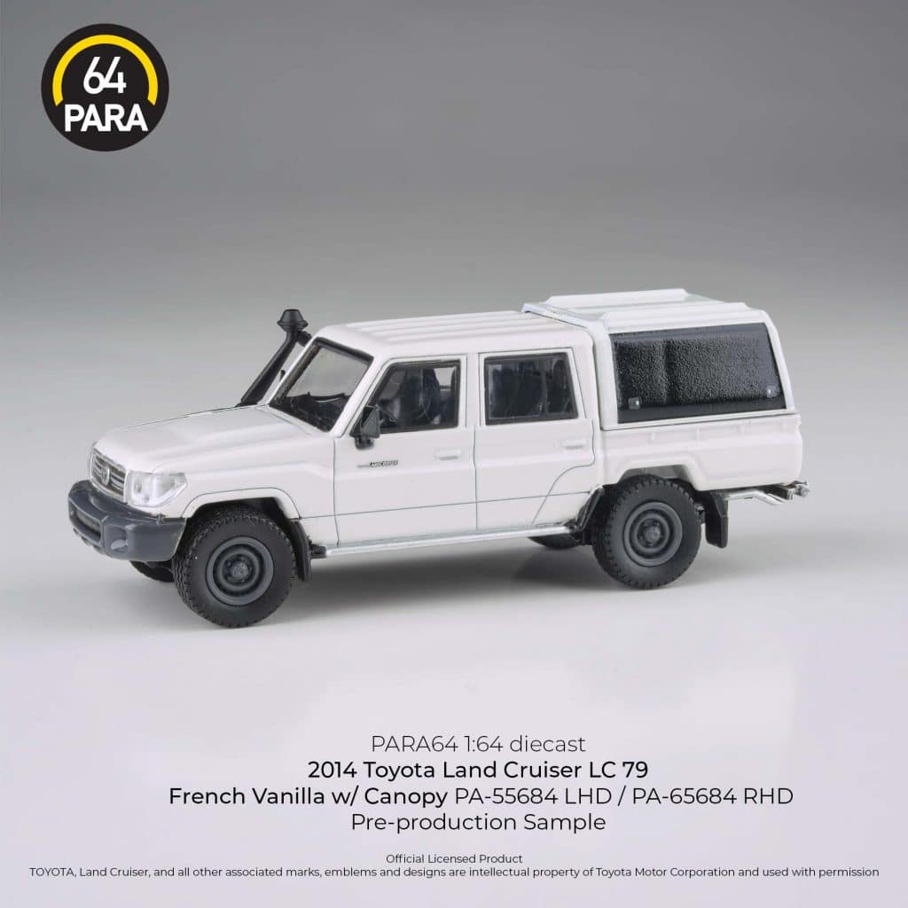 Toyota Land Cruiser 79 French Vanilla w/canopy PA-65684