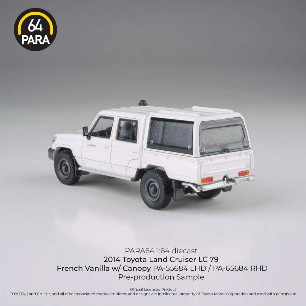 Toyota Land Cruiser 79 French Vanilla w/canopy PA-65684
