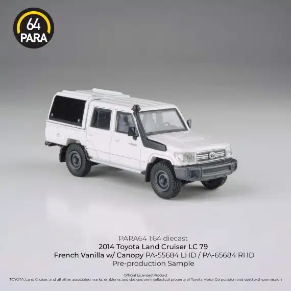 Toyota Land Cruiser 79 French Vanilla w/canopy PA-65684