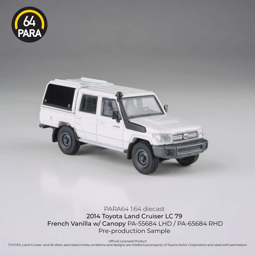 Toyota Land Cruiser 79 French Vanilla w/canopy PA-65684