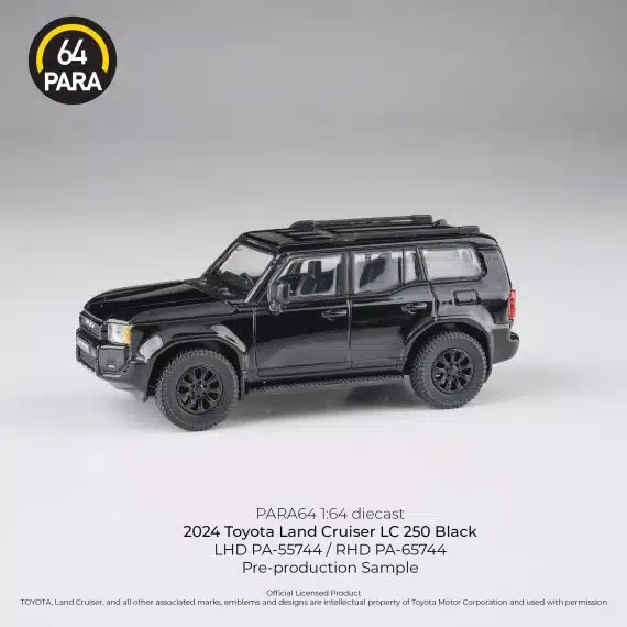 Toyota Land Cruiser 250 Black PA-65744
