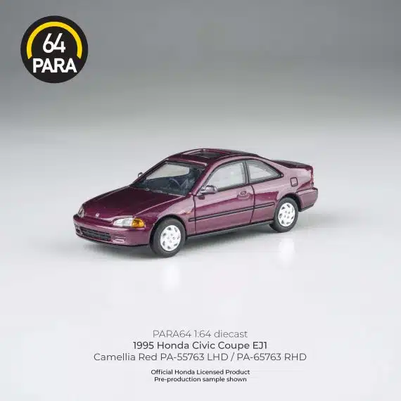 1995 Honda Civic Coupe EJ1 Camellia Red PA-65763