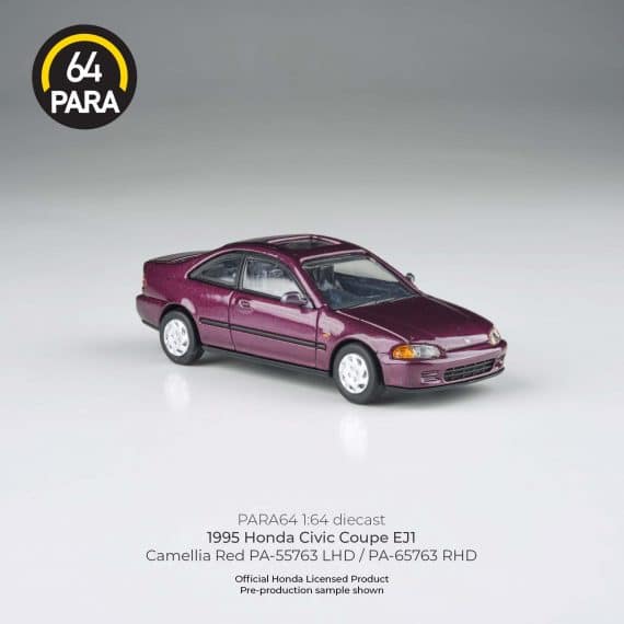 1995 Honda Civic Coupe EJ1 Camellia Red PA-65763